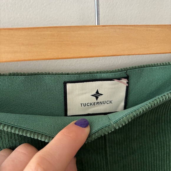 Tuckernuck Forest Green Cropped Pants - Picture 9 of 16